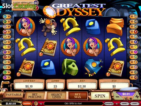 Play Greatest Odyssey Slot demo from Playtech.